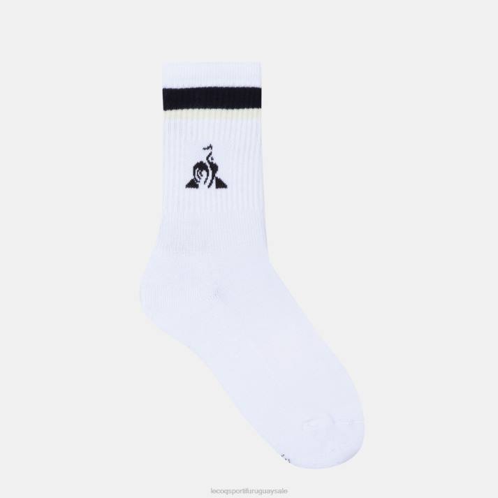 accesorios XFVP287 hombres Le Coq Sportif calcetines de futbol blancos