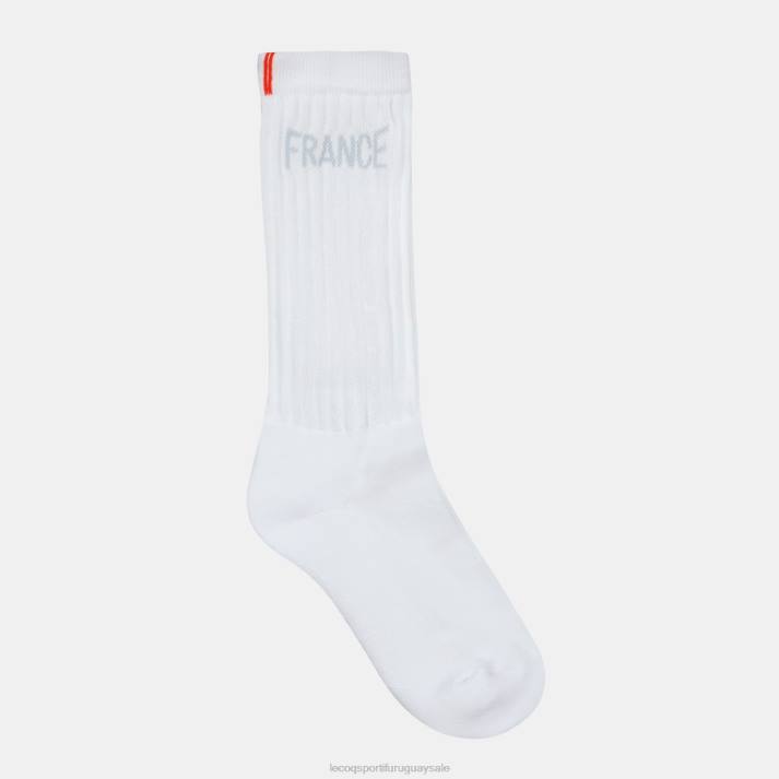 accesorios XFVP691 hombres Le Coq Sportif calcetines blancos