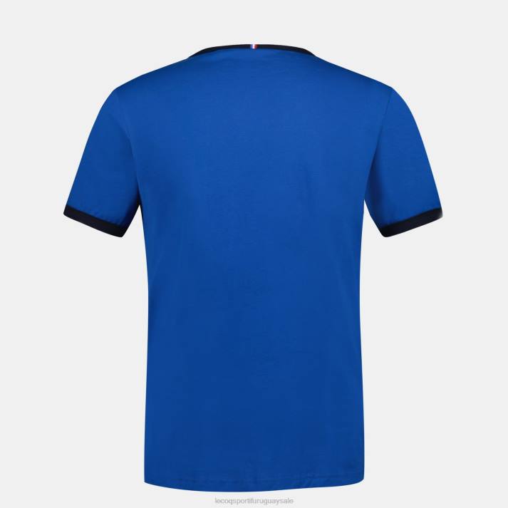 ropa XFVP217 hombres Le Coq Sportif pantalones cortos blancos