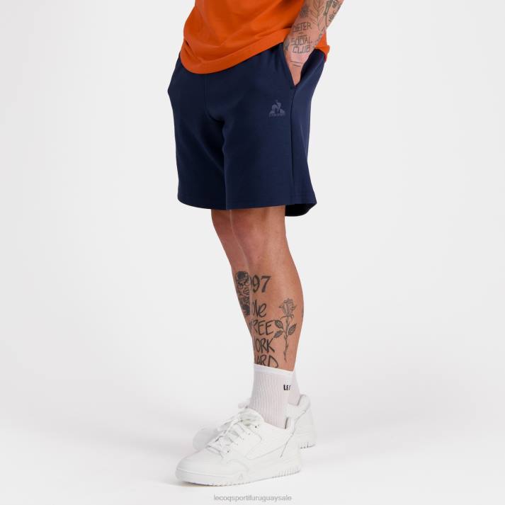 ropa XFVP221 hombres Le Coq Sportif pantalones cortos azul