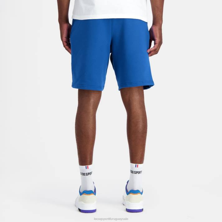 ropa XFVP224 hombres Le Coq Sportif pantalones cortos azul