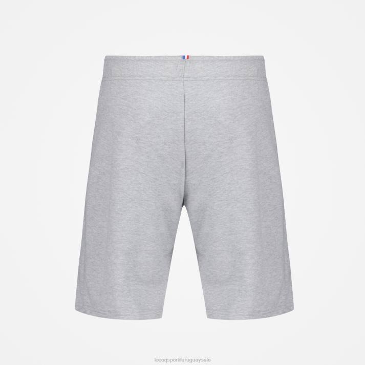 ropa XFVP240 hombres Le Coq Sportif pantalones cortos grises