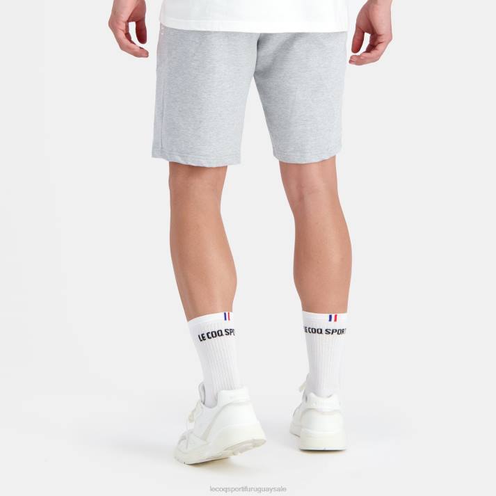 ropa XFVP240 hombres Le Coq Sportif pantalones cortos grises