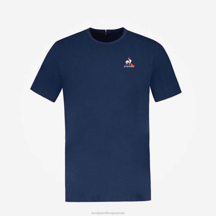ropa XFVP140 hombres Le Coq Sportif camiseta de moda azul