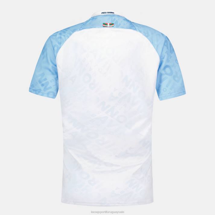 ropa XFVP168 hombres Le Coq Sportif camiseta de moda azul