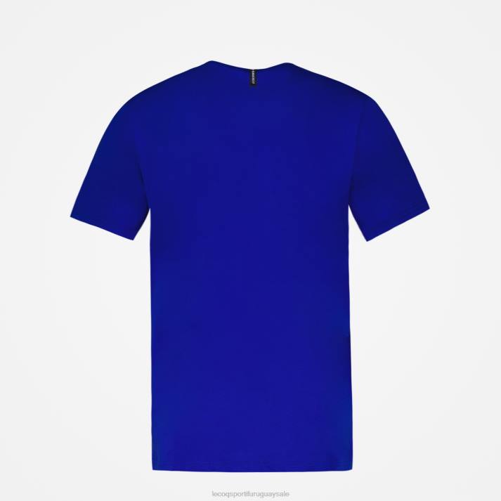 ropa XFVP178 hombres Le Coq Sportif camiseta de moda azul