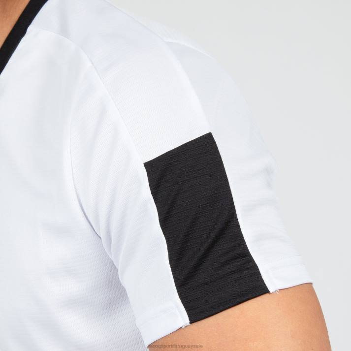 ropa XFVP186 hombres Le Coq Sportif camiseta blanca