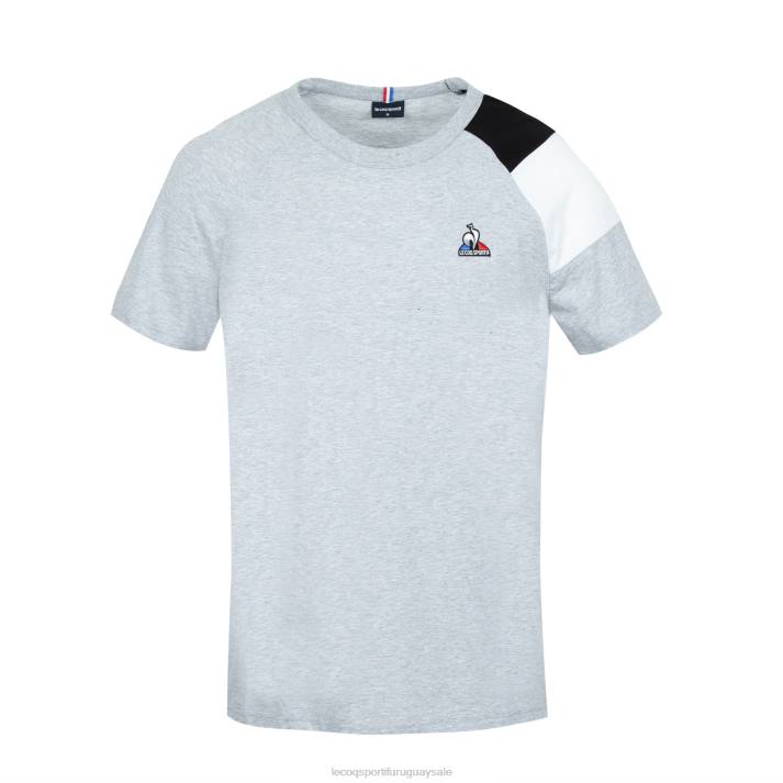 ropa XFVP190 hombres Le Coq Sportif camiseta gris