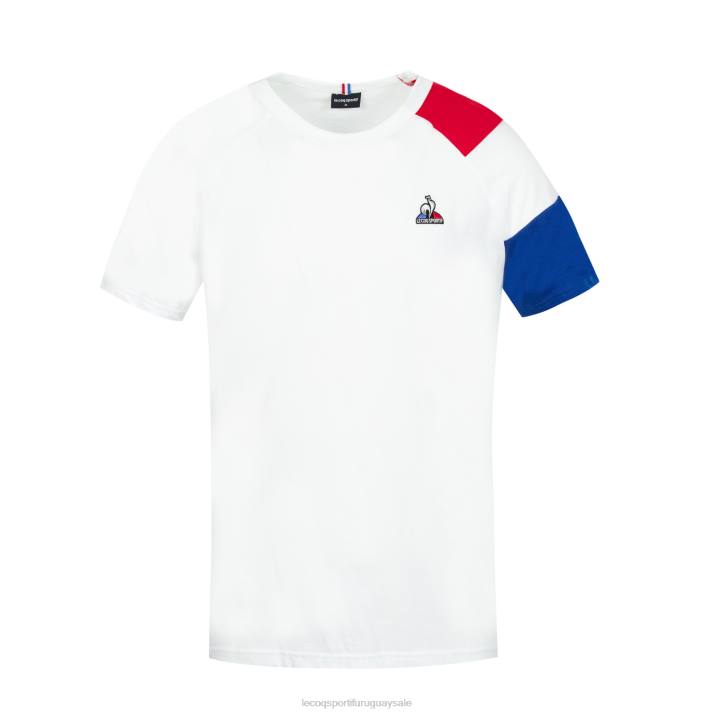 ropa XFVP191 hombres Le Coq Sportif camiseta blanca