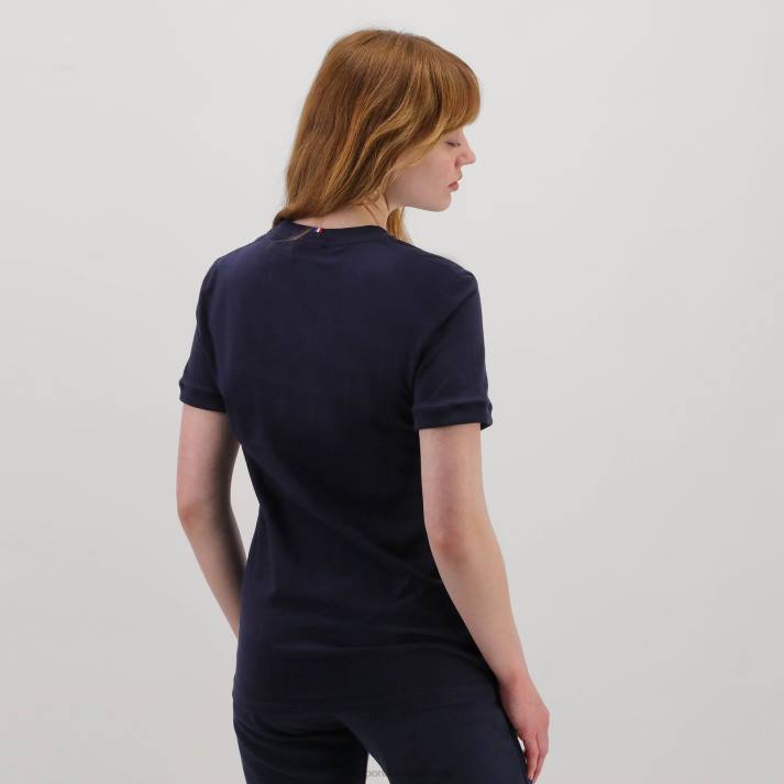 ropa XFVP193 hombres Le Coq Sportif camiseta azul