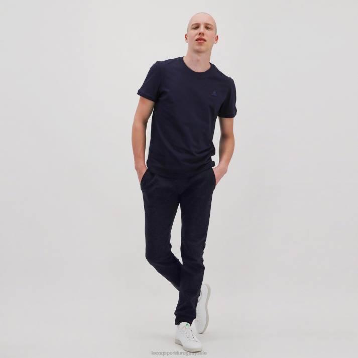 ropa XFVP193 hombres Le Coq Sportif camiseta azul