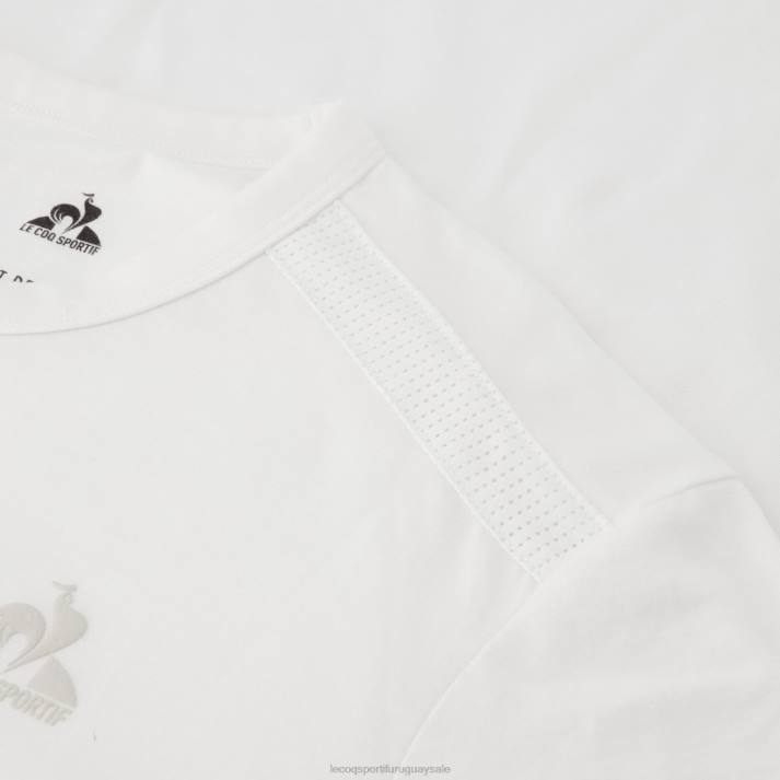ropa XFVP205 hombres Le Coq Sportif camiseta blanca