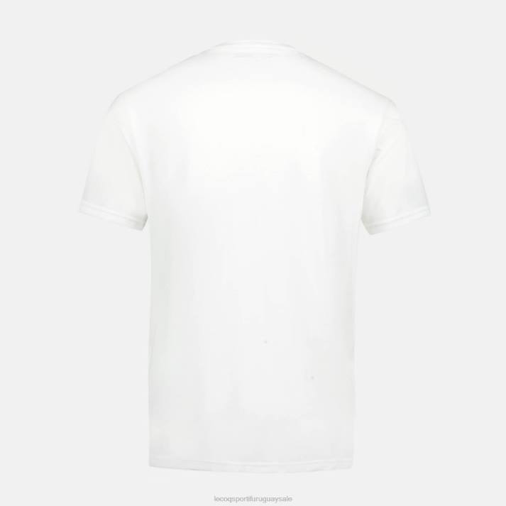 ropa XFVP206 hombres Le Coq Sportif camiseta blanca