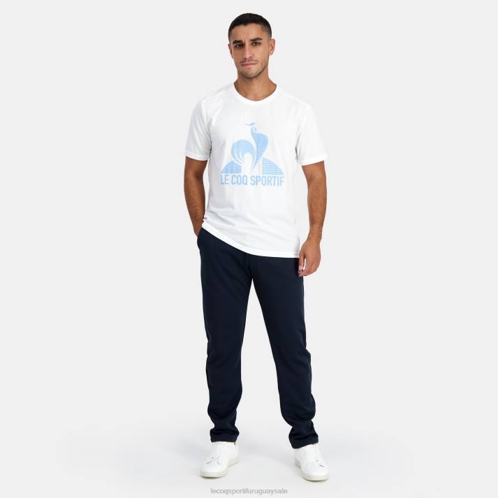 ropa XFVP206 hombres Le Coq Sportif camiseta blanca