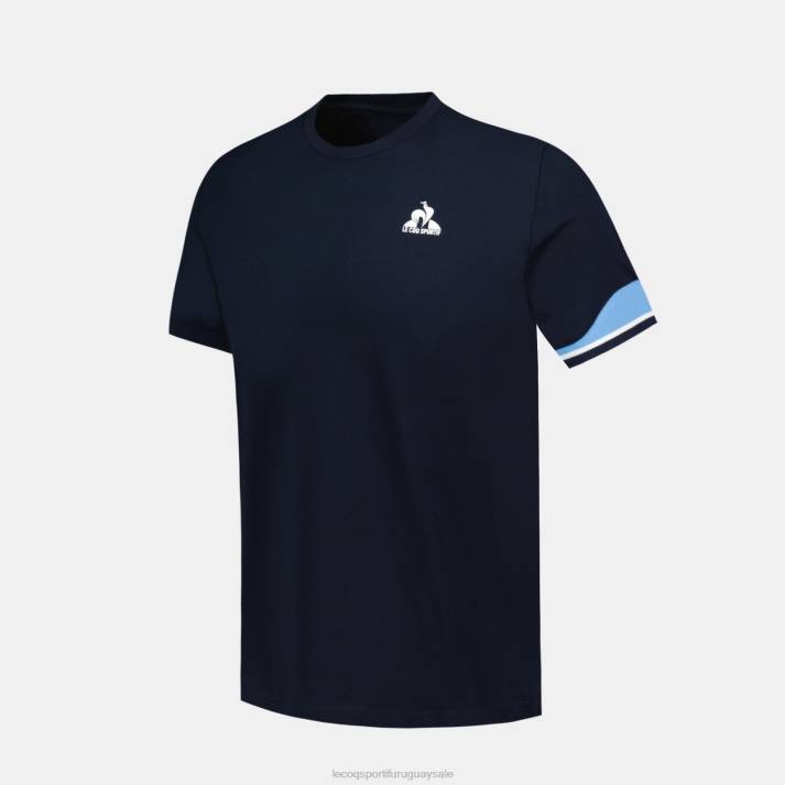 ropa XFVP210 hombres Le Coq Sportif camiseta azul