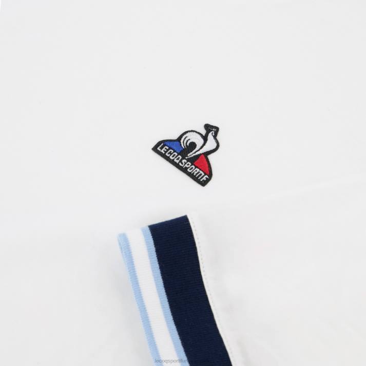 ropa XFVP434 hombres Le Coq Sportif camiseta blanca