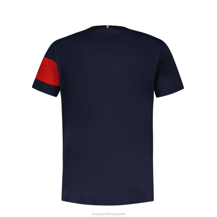 ropa XFVP458 hombres Le Coq Sportif camiseta azul