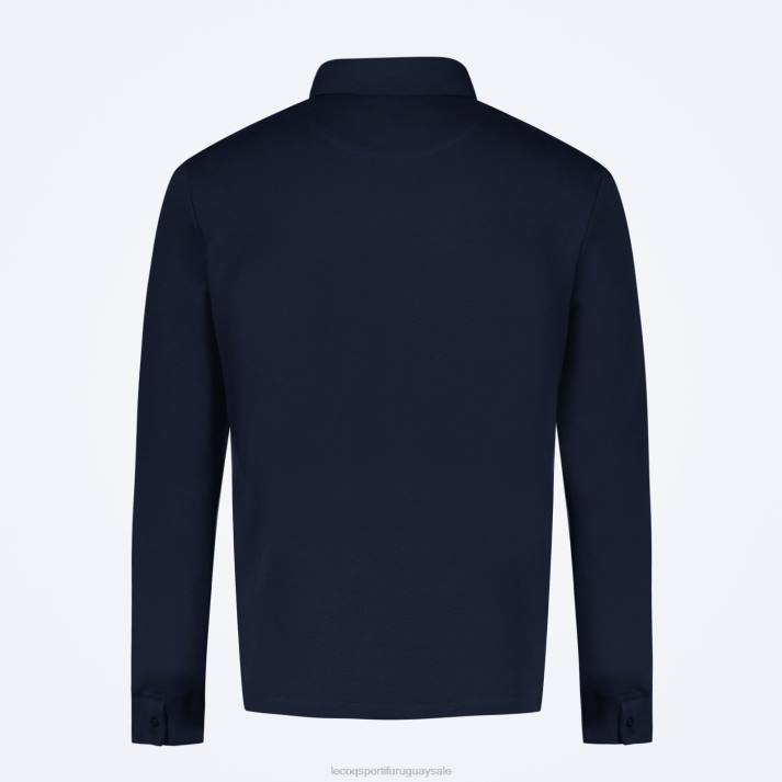 ropa XFVP460 hombres Le Coq Sportif camisa azul