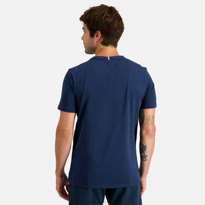 ropa XFVP471 hombres Le Coq Sportif camiseta azul