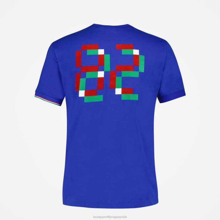 ropa XFVP473 hombres Le Coq Sportif camiseta azul