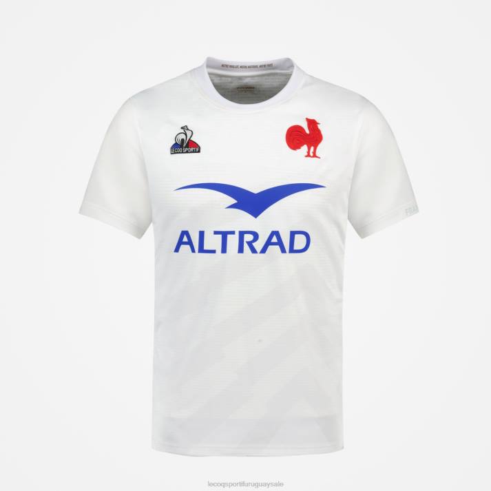 ropa XFVP476 hombres Le Coq Sportif camiseta blanca