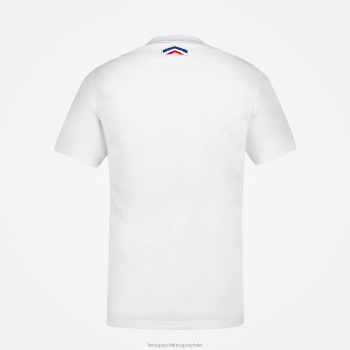 ropa XFVP476 hombres Le Coq Sportif camiseta blanca