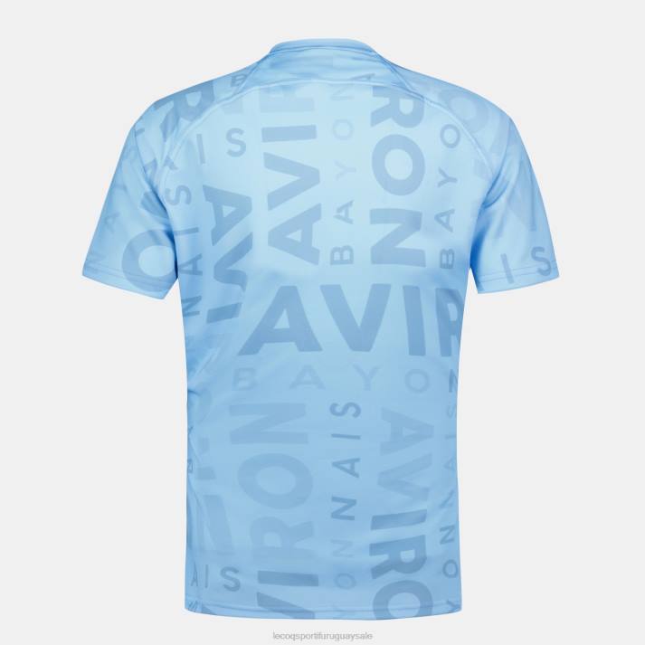 ropa XFVP696 hombres Le Coq Sportif camiseta azul