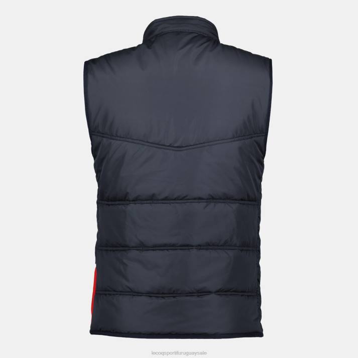 ropa XFVP118 hombres Le Coq Sportif chaqueta sin mangas unisex azul