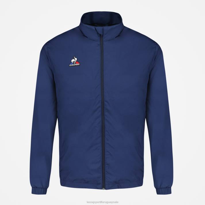 ropa XFVP121 hombres Le Coq Sportif chaqueta azul