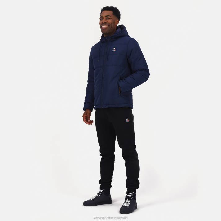 ropa XFVP482 hombres Le Coq Sportif chaqueta azul