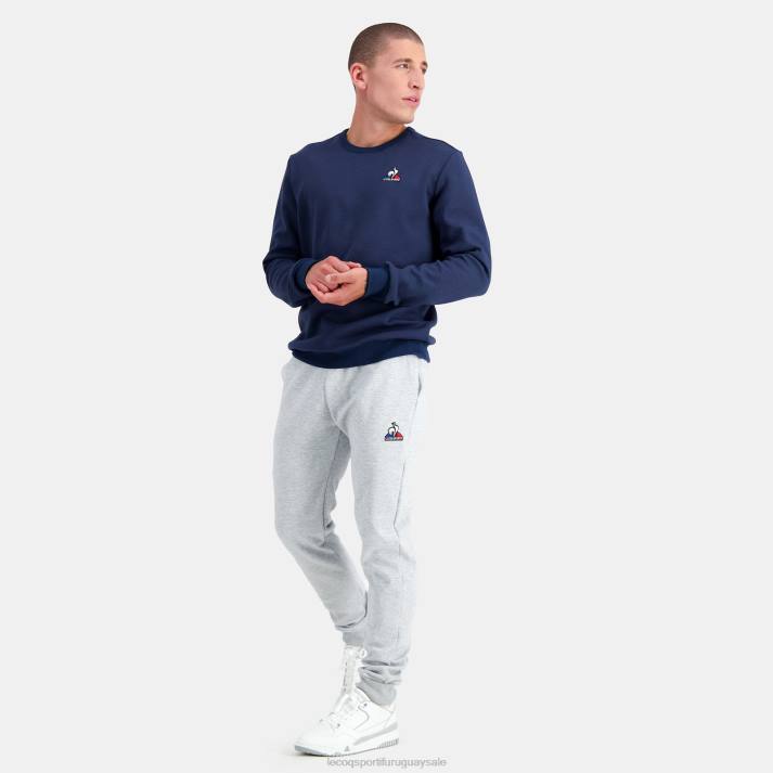 ropa XFVP107 hombres Le Coq Sportif pantalones de moda gris