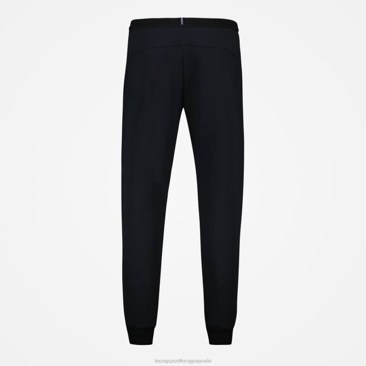 ropa XFVP108 hombres Le Coq Sportif pantalon negro
