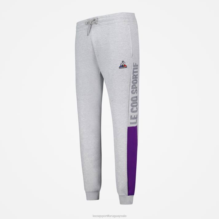 ropa XFVP500 hombres Le Coq Sportif pantalon gris