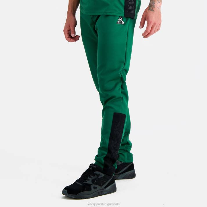 ropa XFVP501 hombres Le Coq Sportif pantalones verdes