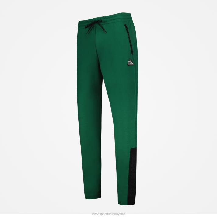 ropa XFVP501 hombres Le Coq Sportif pantalones verdes