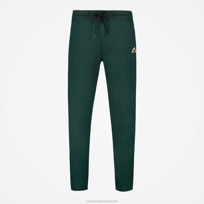 ropa XFVP504 hombres Le Coq Sportif pantalones verdes