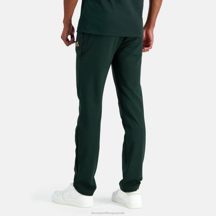 ropa XFVP504 hombres Le Coq Sportif pantalones verdes