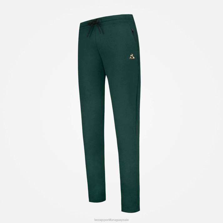 ropa XFVP504 hombres Le Coq Sportif pantalones verdes
