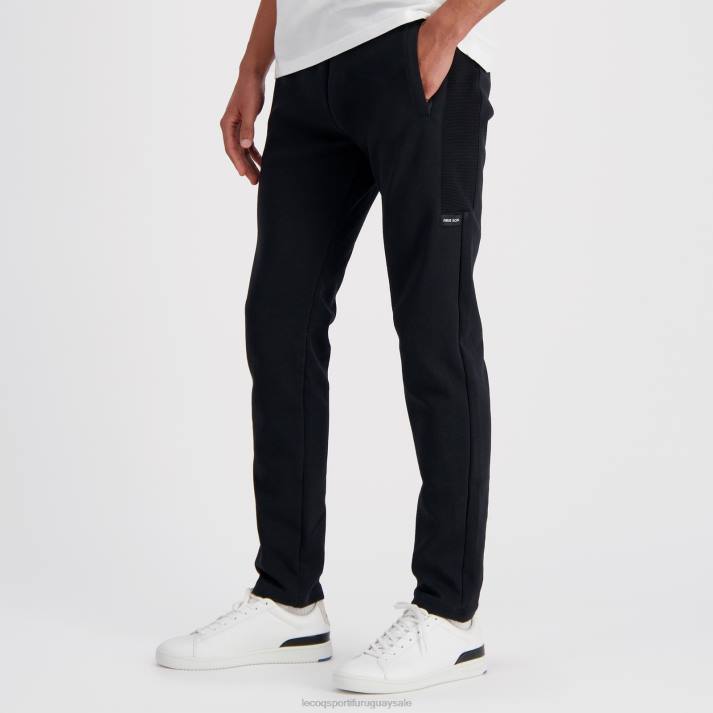 ropa XFVP509 hombres Le Coq Sportif pantalon negro