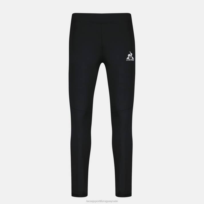 ropa XFVP97 hombres Le Coq Sportif leggings negros
