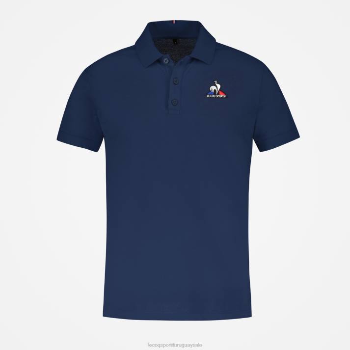 ropa XFVP123 hombres Le Coq Sportif polo azul