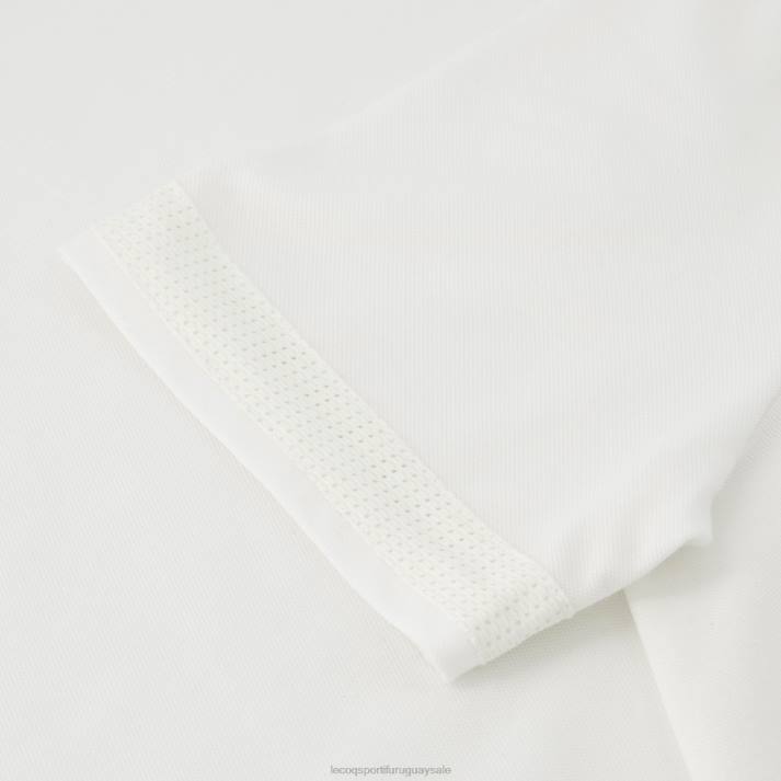 ropa XFVP130 hombres Le Coq Sportif polo blanco