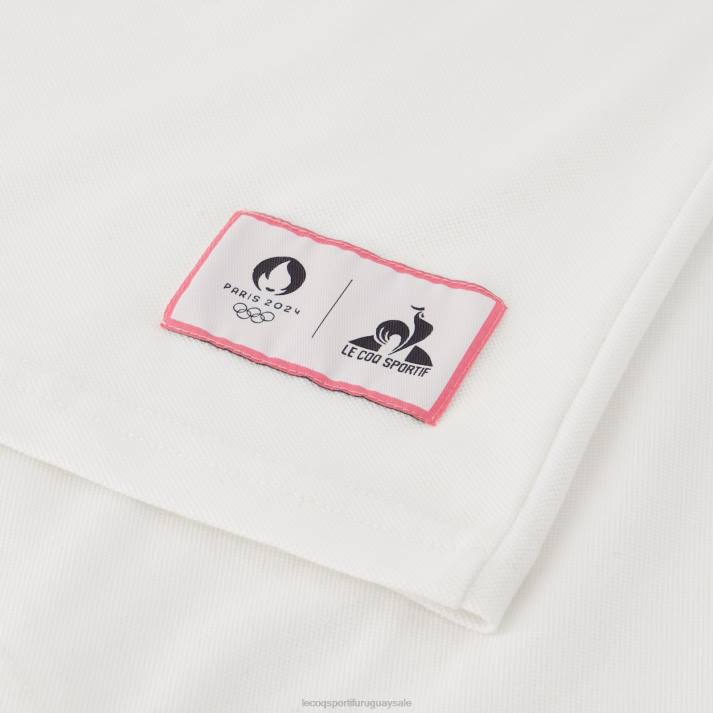 ropa XFVP130 hombres Le Coq Sportif polo blanco