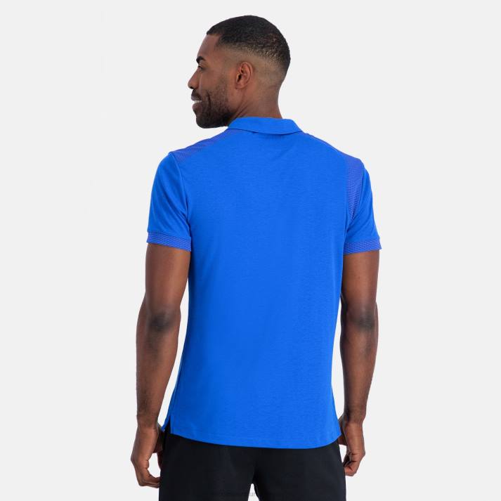 ropa XFVP131 hombres Le Coq Sportif polo azul