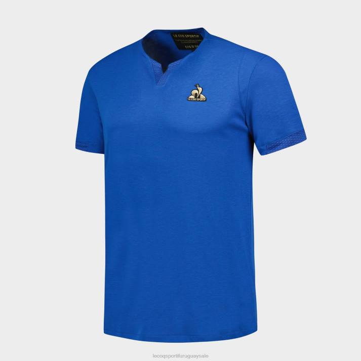 ropa XFVP131 hombres Le Coq Sportif polo azul