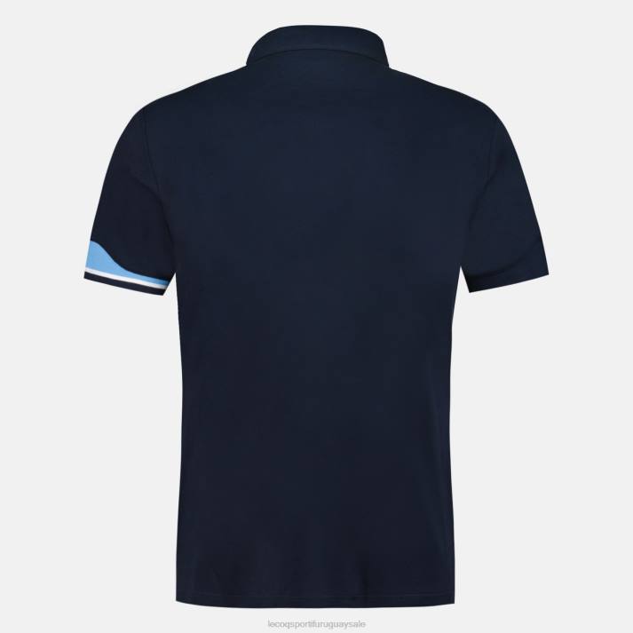 ropa XFVP132 hombres Le Coq Sportif polo azul