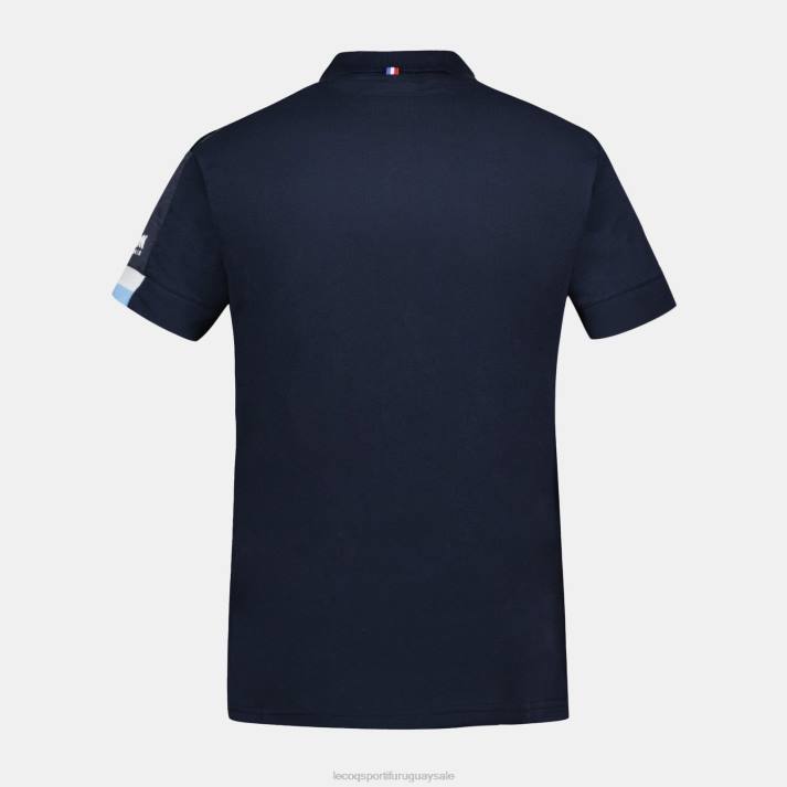 ropa XFVP135 hombres Le Coq Sportif polo azul