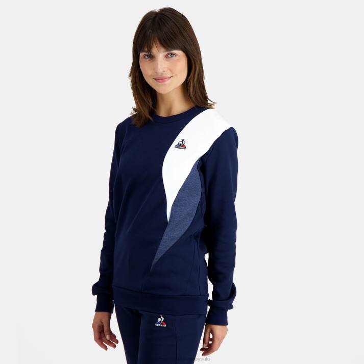 ropa XFVP452 hombres Le Coq Sportif sudadera azul