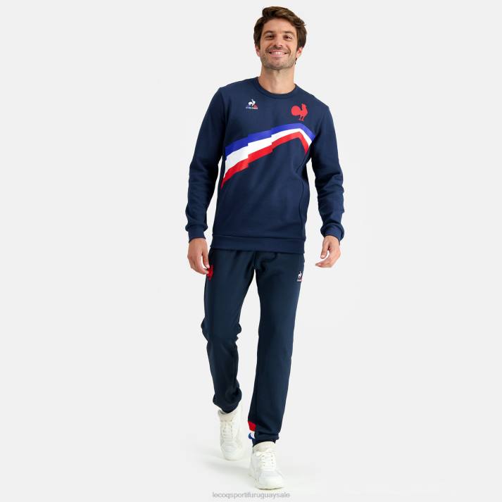 ropa XFVP470 hombres Le Coq Sportif sudadera azul