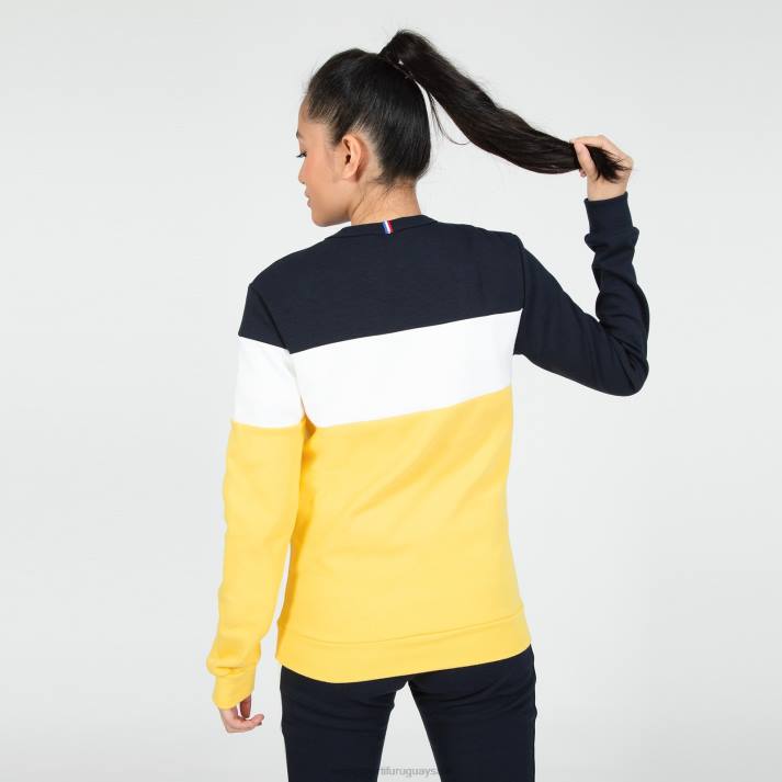 ropa XFVP484 hombres Le Coq Sportif sudadera azul